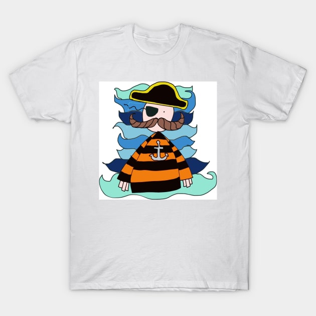 Pirate T-Shirt by Jonesyinc